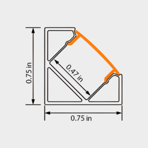 Aluminum LED Channel XT59 - Image 2