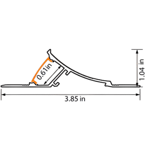 Aluminum LED Channel XT695 - Image 2