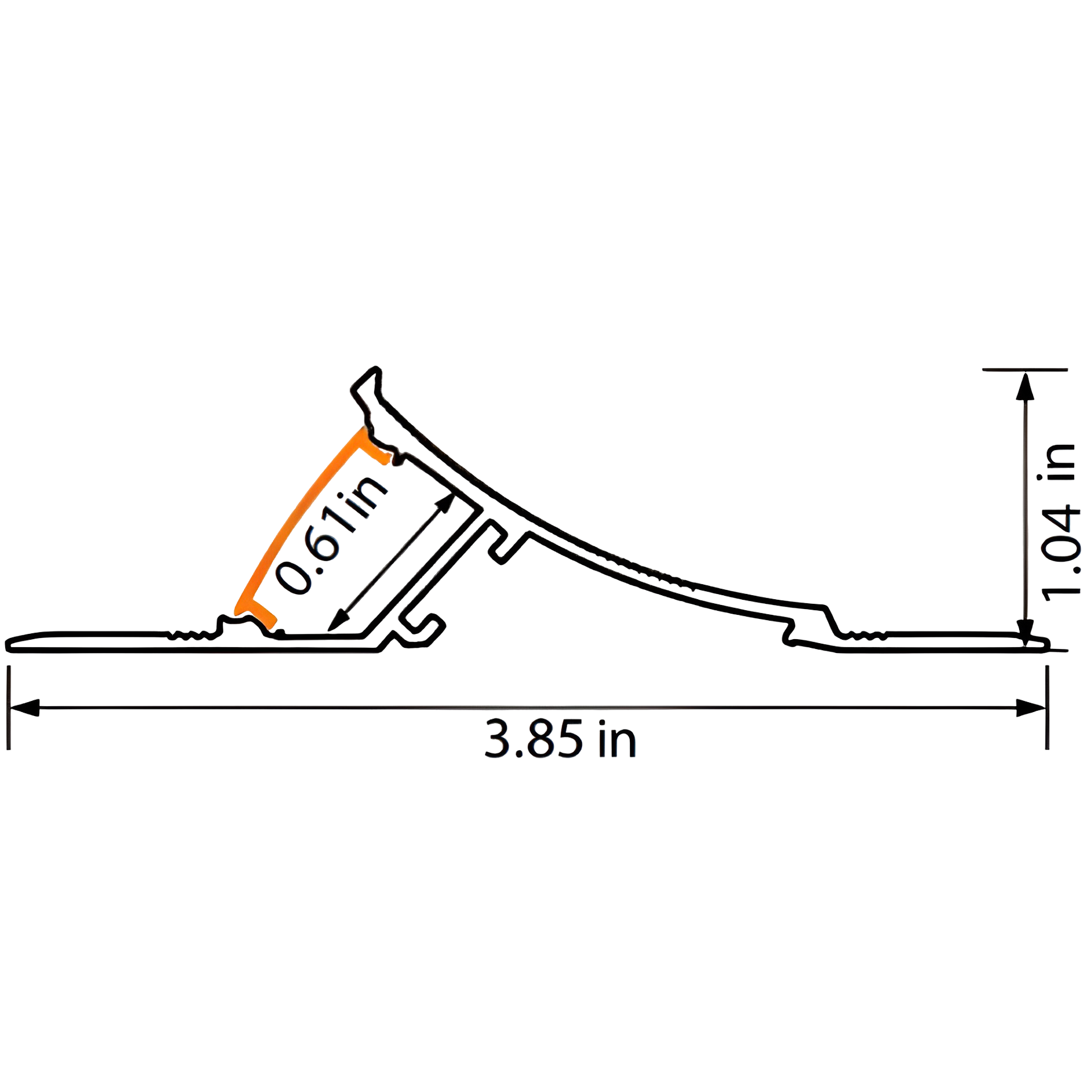 Aluminum LED Channel XT695 - Image 2