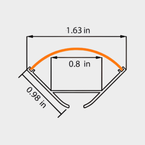 Aluminum LED Channel XT199 - Image 2