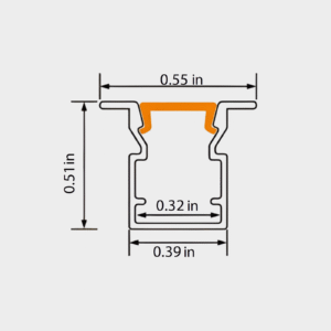 Aluminum LED Channel XT452 - Image 2
