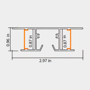 Aluminum LED Channel XT572 - Image 2